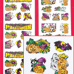 yellowmoon Halloweeen Holographic Stickers
