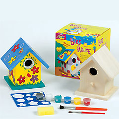 Paint Your Own Bird House