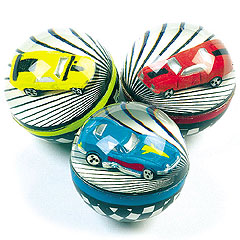 Racing Car Hi-Bounce Jet Balls