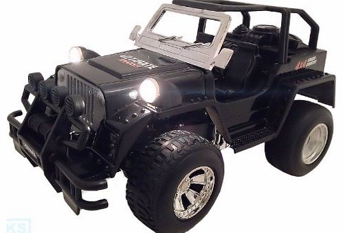 YIDAFENG 1/16 Scale Radio Remote Control LAND SAVAGE JEEP 4x4 - LED HEADLIGHTS - NEW