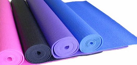 yoga fitness Non Slip Yoga/Pilates Fitness Mat with Carry Bag Pink