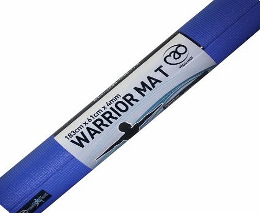 Yoga Mad Yoga-Mad Warrior Mat 4mm - Blue