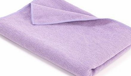 Yogamatters Get A Grip yoga mat towel, Lilac
