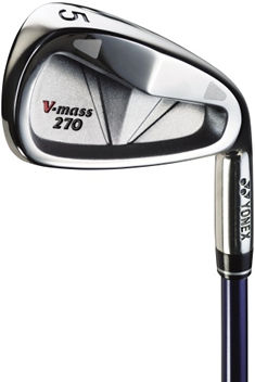 Yonex Golf V-mass 270 Irons Steel 3-SW R/H