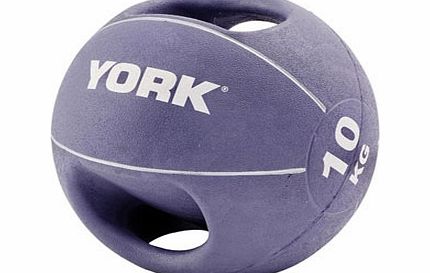York 10kg Medicine Ball with Handles