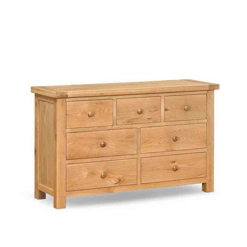York Oak Furniture York Oak 3 4 Chest of Drawers 592.006