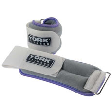 York Soft ankle/wrist weights - 2 x 2kg