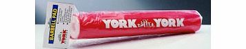 York Standard Barbell Pad (RED) (1)