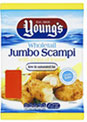 Youngs Wholetail Jumbo Scampi with a Hint of