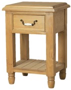 Your Price Furniture.co.uk Provencal Open Bedside Cabinet