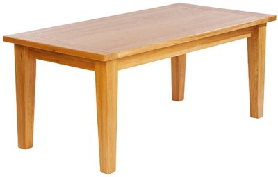 Tuscany Oak 6ft Fixed Table by CPW