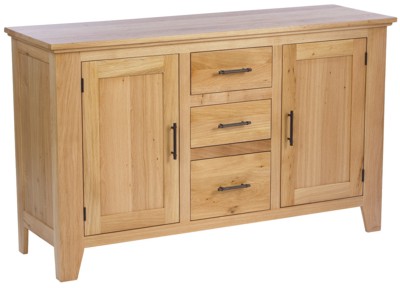 Your Price Furniture.co.uk Tuscany Oak Large Sideboard by CPW