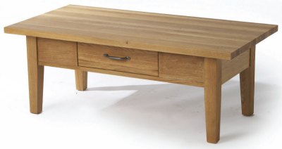 Your Price Furniture.co.uk Wealden Oak Coffee Table with Drawer