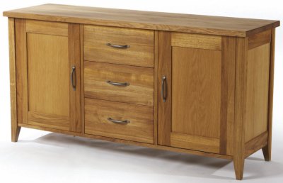 Your Price Furniture.co.uk Wealden Oak Large Sideboard