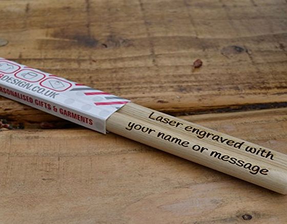 Yourdesign Personalised Drumsticks, Laser Engraved Drum Sticks, Made from top grade hard wearing Maple