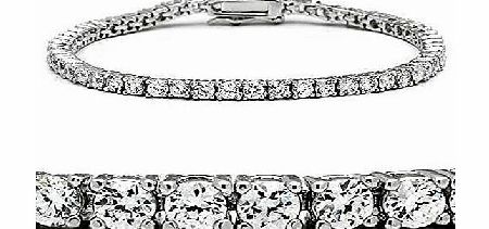 Yourjewellerybox  46905 7 AAA GRADE SIMULATED DIAMOND TENNIS BRACELET CLASSIC 9CTS WOMENS
