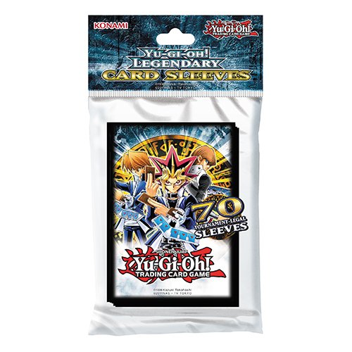 Yu-Gi-Oh! Legendary Sleeves Trading Card Protection Pack (Set of 70)