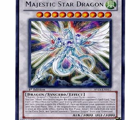 Yu Gi Oh YuGiOh 5Ds Duelist Pack Yusei 3 Single Card Majestic Star Dragon DP10-EN017 ...
