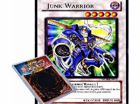 Yu Gi Oh YuGiOh : DP08-EN012 1st Ed Junk Warrior Rare Card - ( Yusei Duelist Pack Yu-Gi-Oh! Single Card )
