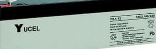 Yuasayuasa Yuasa Y2.1-12 Battery, Lead-Acid 12v 2.1ah