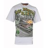 Hip Hop Big & Tall Money RIP T-Shirt (White/Green)