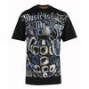 Hip Hop Big & Tall Music Is My Weapon (Black/Blue)