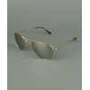 Yukka Mirrored Aviator Sunglasses (Gold)