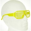 Yukka Plastic Boxed Shape Shutter Shades (Yellow)