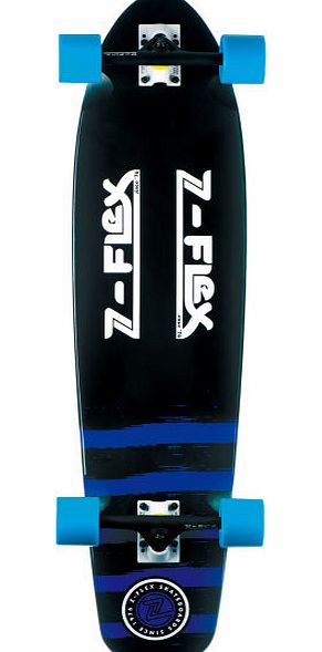 Z-Flex Kicktail Blue Longboard - 38 inch