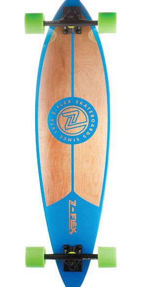 Z-Flex Pintail Blue Longboard - 38 inch