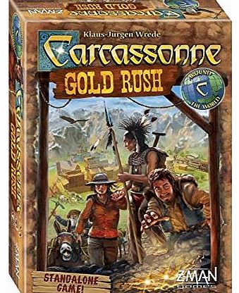 Z-Man Carcassonne Gold Rush Board Game
