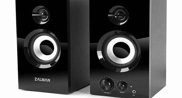 Zalman ZM-S300 2.0 Active Stereo Speaker