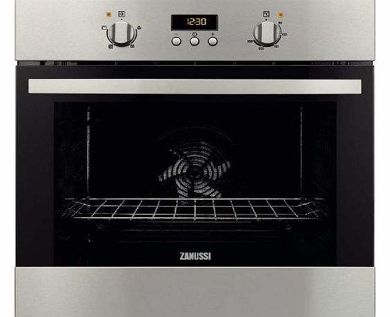 Zanussi ZOB35301XK Integrated Single Electric Oven in Stainless Steel A energy