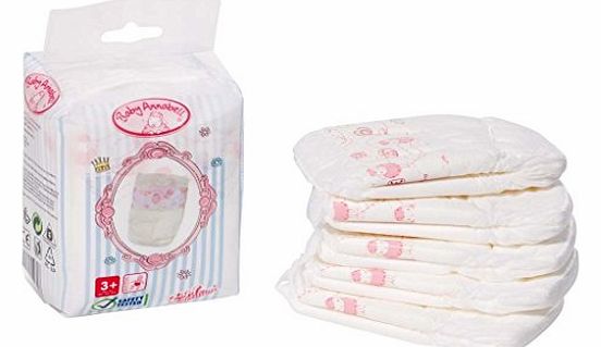 Zapf Creation Baby Annabell Nappies 5 Pack