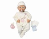 Baby Annabell with turning head, white