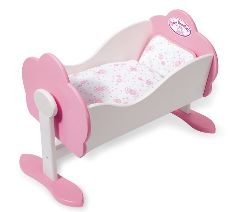 Zapf Creation Baby Annabell Wooden Cradle (760116)