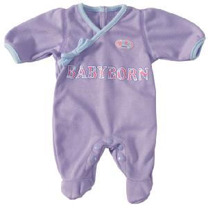 Zapf Creation BABY Born Lavender Romper Suit