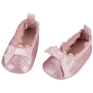 Zapf Creation BABY Born Shoes Pink with Bows