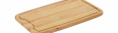 Zassenhaus Wood Rubber Wood Carving Board with Juice Grove 45 x
