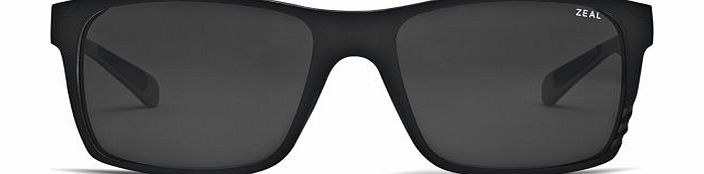 Zeal Mens Zeal Brewer Sunglasses - Matte Black/dark