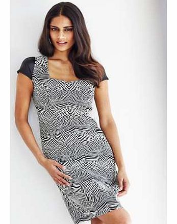 zebra Print Dress