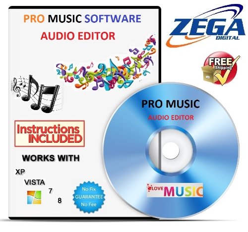 STUDIO MUSIC MP3 AUDIO SOUND EDITING RECORDING SOFTWARE FOR PC AND MAC CD DISC