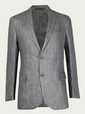 zegna jackets light grey