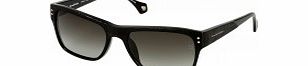 Zegna Mens SZ3651M-700 Black Smoke Sunglasses