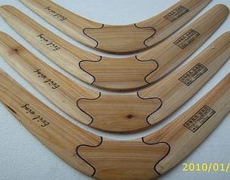 ZeleSouris Handmade Traditional Wooden Boomerang