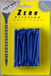 Zero Friction Tees 2 3/4 Blue ZEROFBL