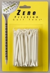 Zero Friction Tees 2 3/4 White ZEROF