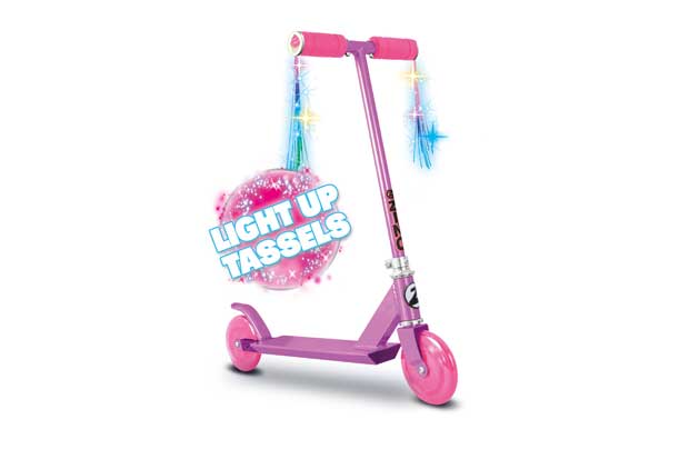 Style-a-Ride Girls Light-Up Scooter