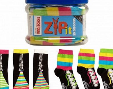 zip It - Odd Socks For Children in a Pot 4775CP