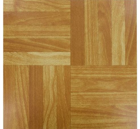 4x (WOOD) Self Adhesive Vinyl Peel And Stick Tiles Flooring Kitchen Bathroom 12`` x 12`` Shopmonk